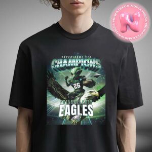 Super Bowl LIX Champions Philadelphia Eagles NFL NFC Season 2024-2025 Unisex T-Shirt