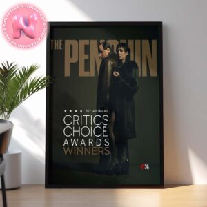 The Penguin 30th Annual Critics Choice Awards Winners Home Decor Poster Canvas