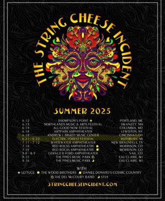 The String Cheese Incident 2025 Summer Tour Date And Location