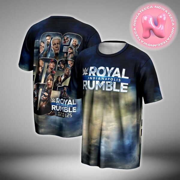 WWE ProSphere Royal Rumble 2025 Superstars All Over Print Shirt