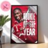 This Years Derrick Thomas MVP Award Goes To Joseph Thuney From Kansas City Chiefs NFL 2025 Season Home Decor Poster Canvas