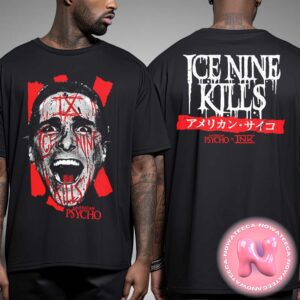 Ice Nine Kills American Psycho 25th Anniversary Collection Bloody Bateman Unisex T-Shirt